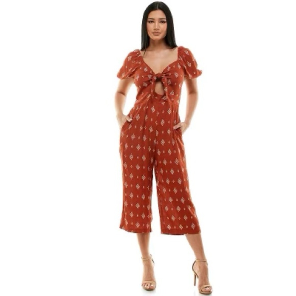 Lily Rose Capri Jumpsuit
